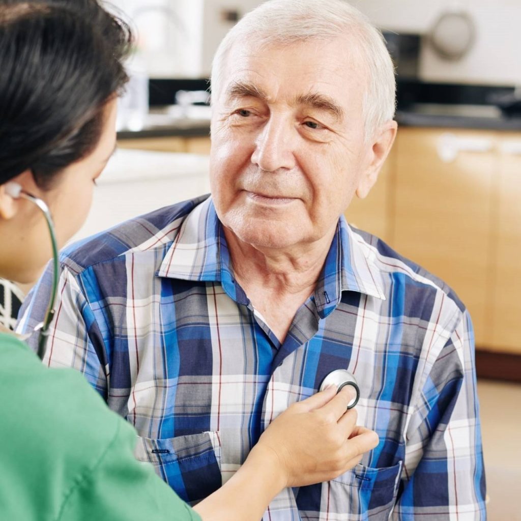 Old man doctor patient - Affordable Healthcare Services